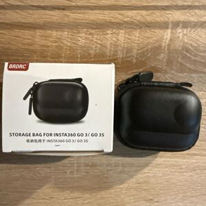 For Insta360 GO 3/3S Black Thumb Camera Storage Bag Portable Case